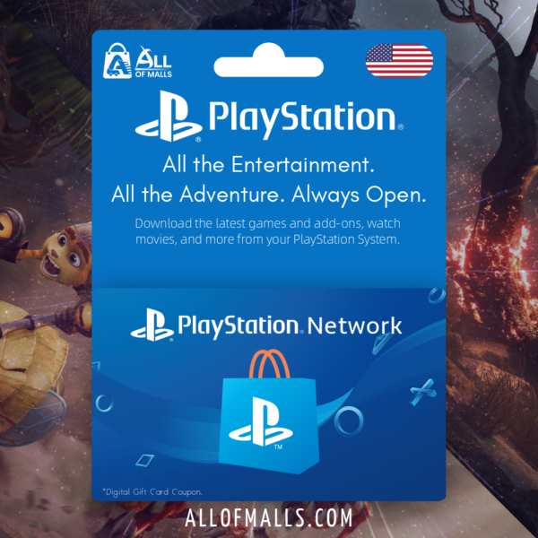 PlayStation Network Card US - All Of Malls